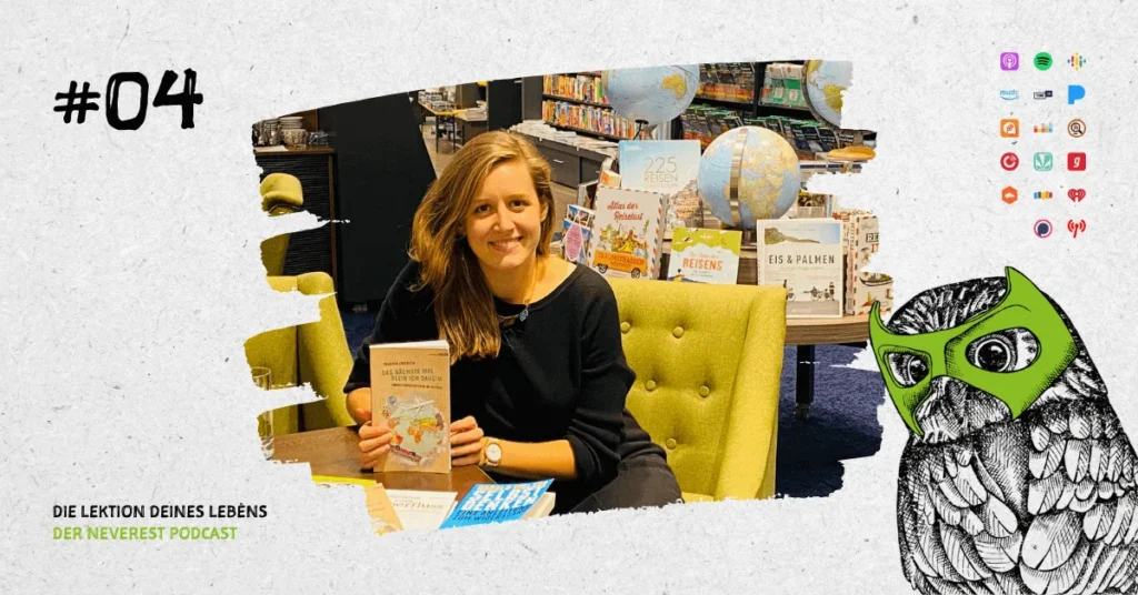 Cover der Podcast-Folge E04 von „Die Lektion deines Lebens“ mit Claudia Endrich