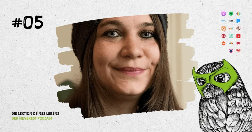 Cover der Podcast-Folge E05 von „Die Lektion deines Lebens“ mit Christina Paul